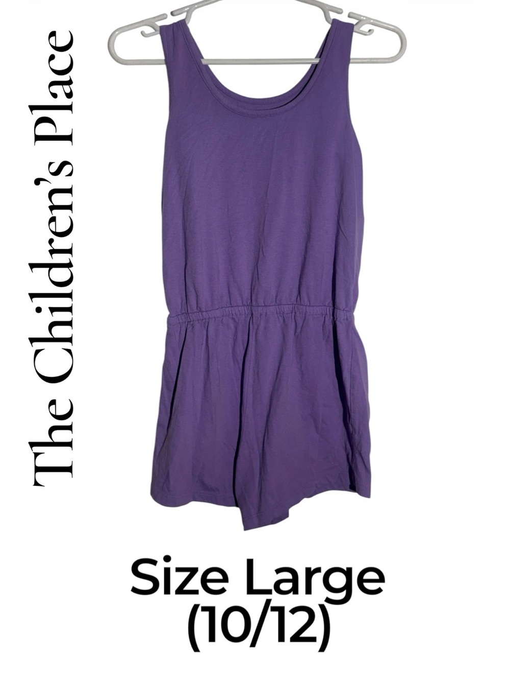The Children's Place Purple Sleeveless Romper
